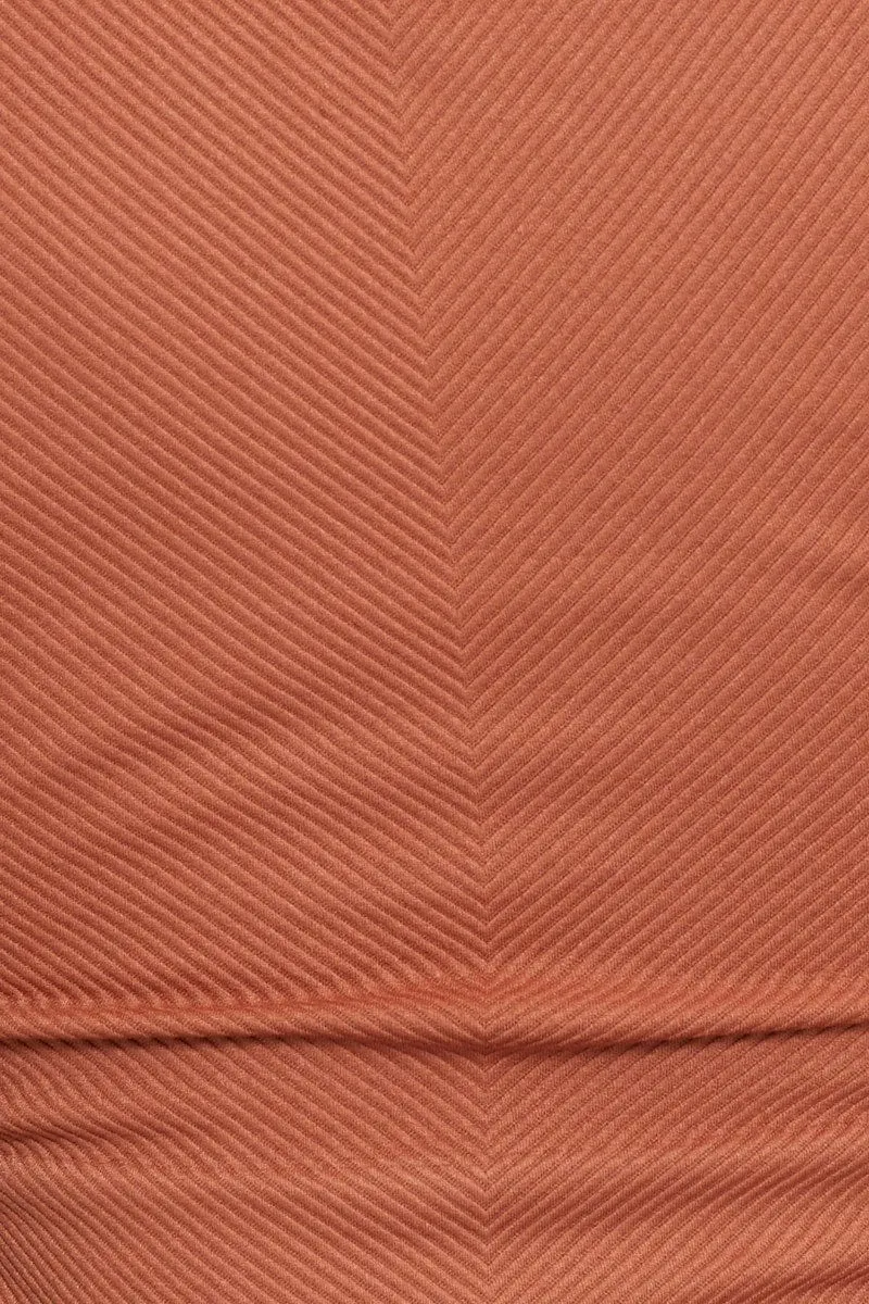 Tan Tank Top Sleeveless Crew Neck Seamless