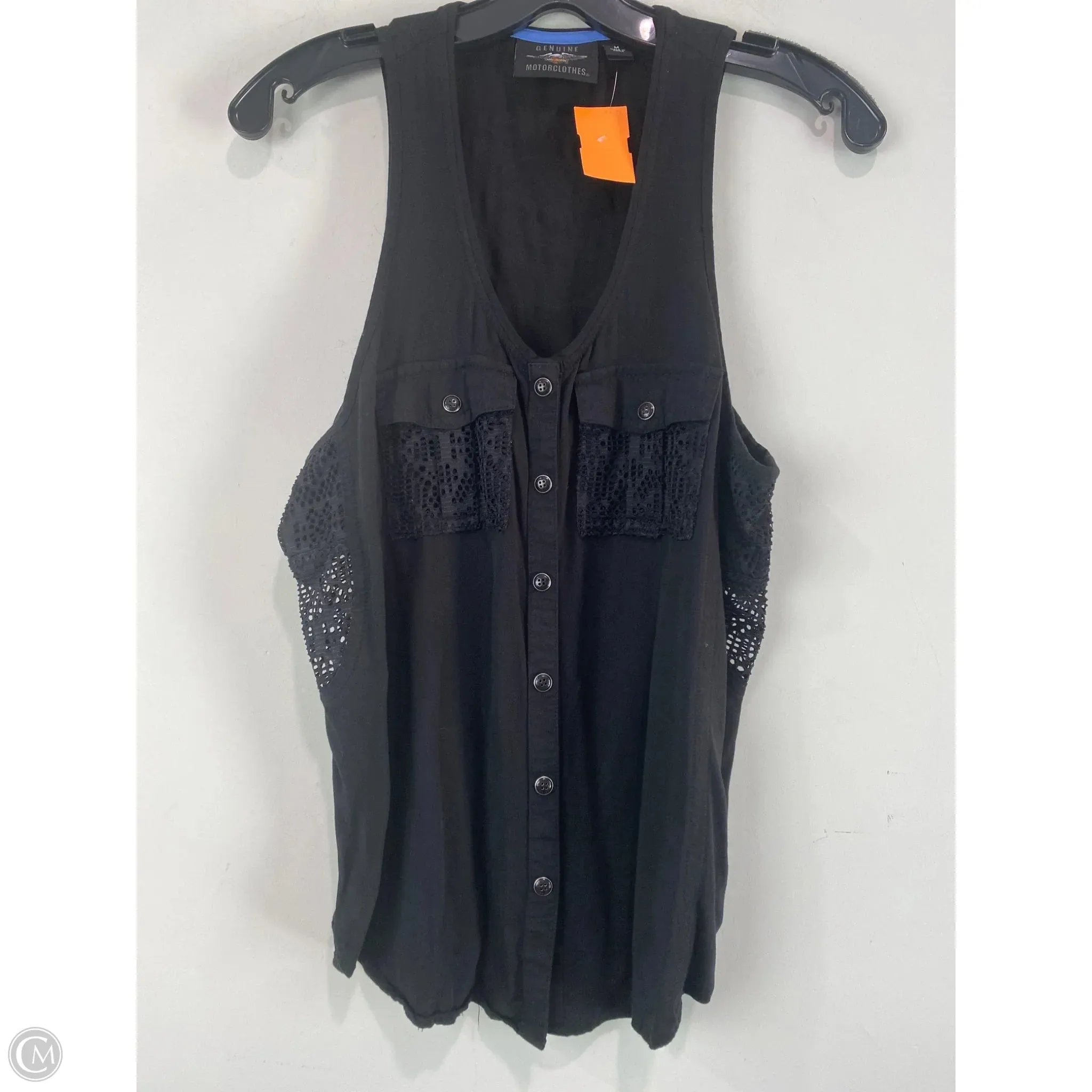 Tank Top By Harley Davidson In Black, Size: M