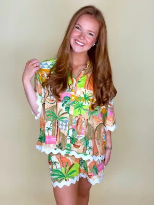 The Bon Voyage Short Set