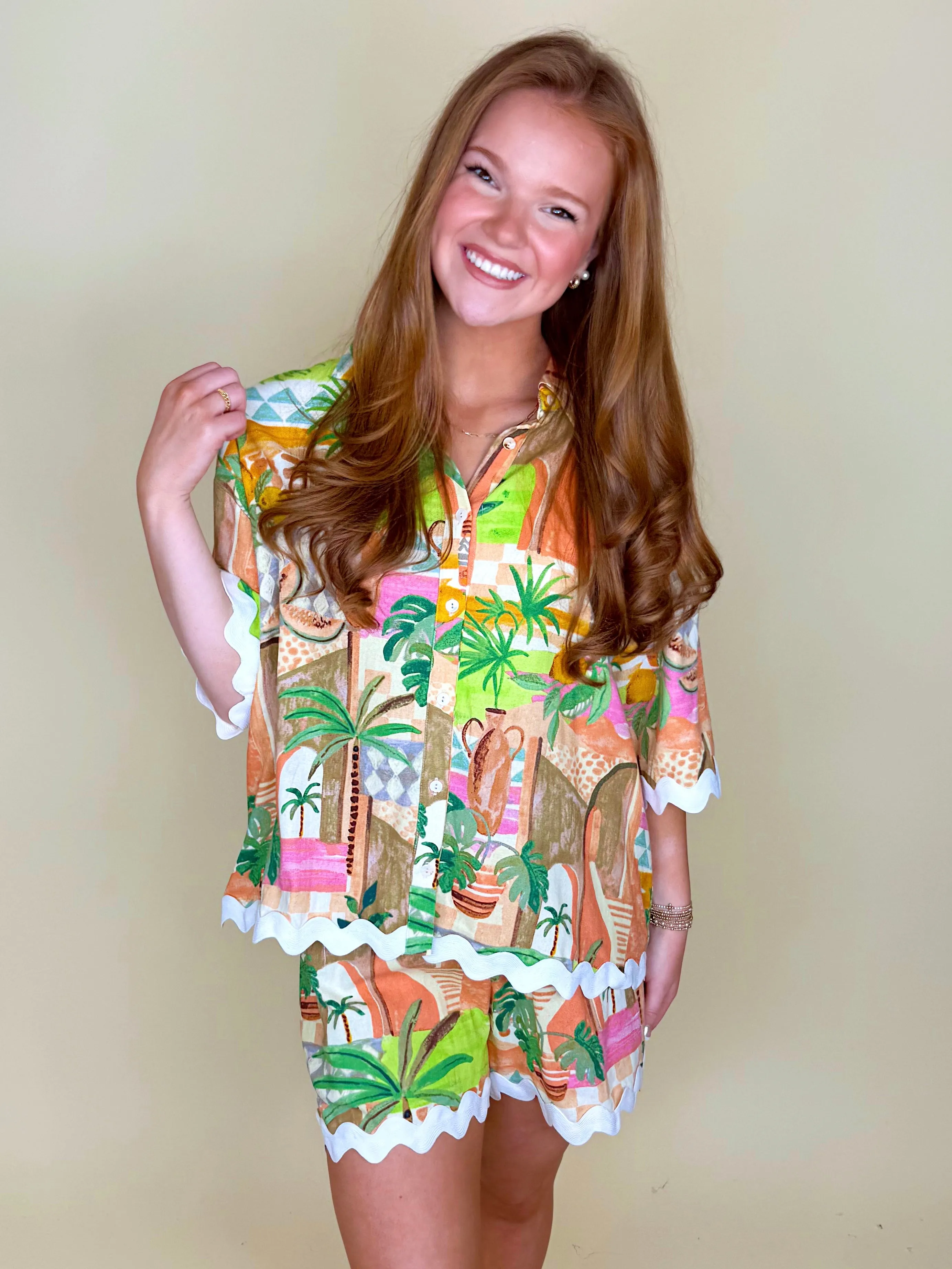 The Bon Voyage Short Set
