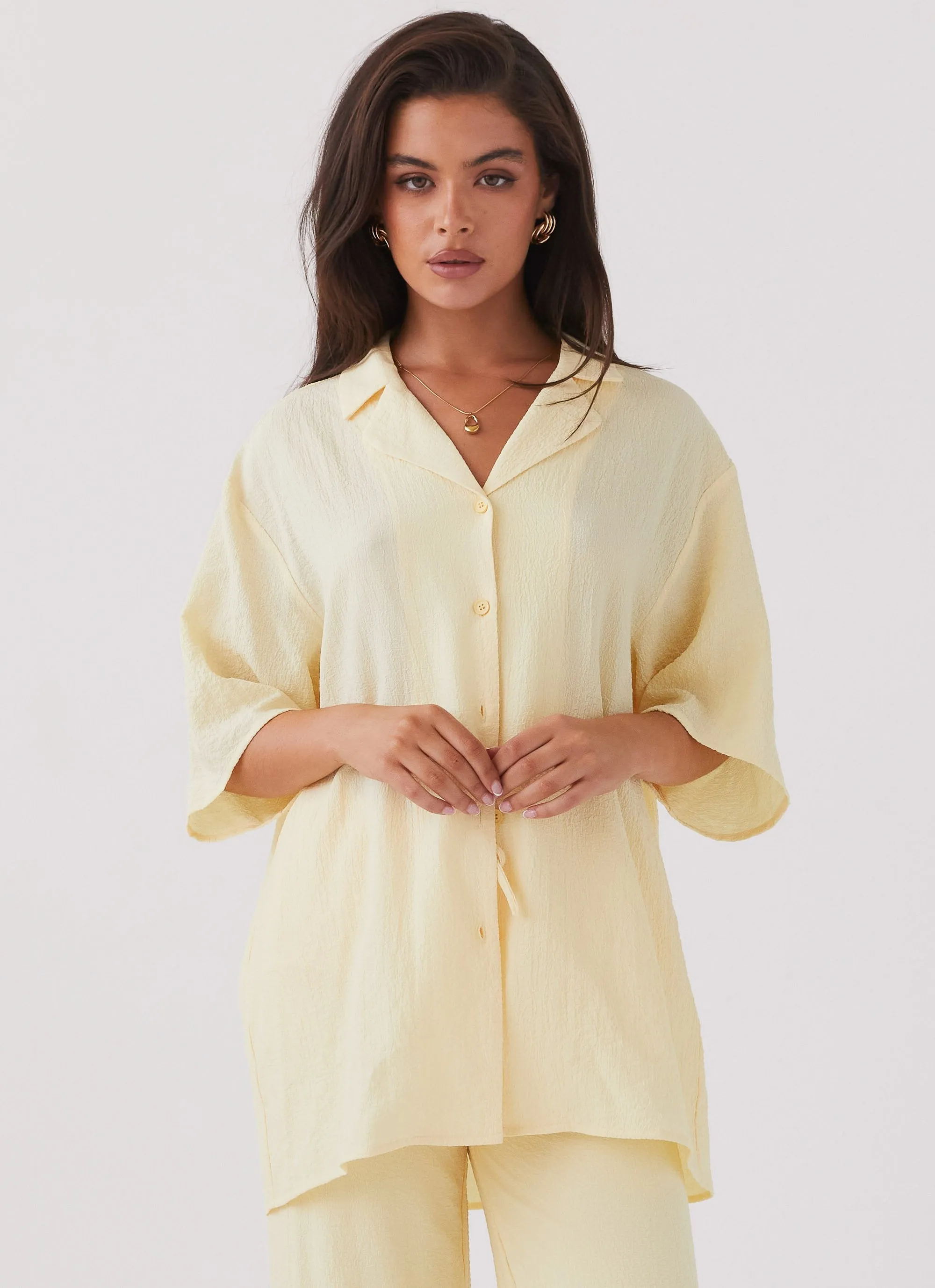 The Good Days Shirt - Lemon