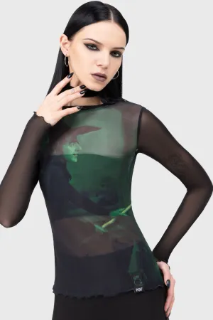 Truly Wicked Mesh Top