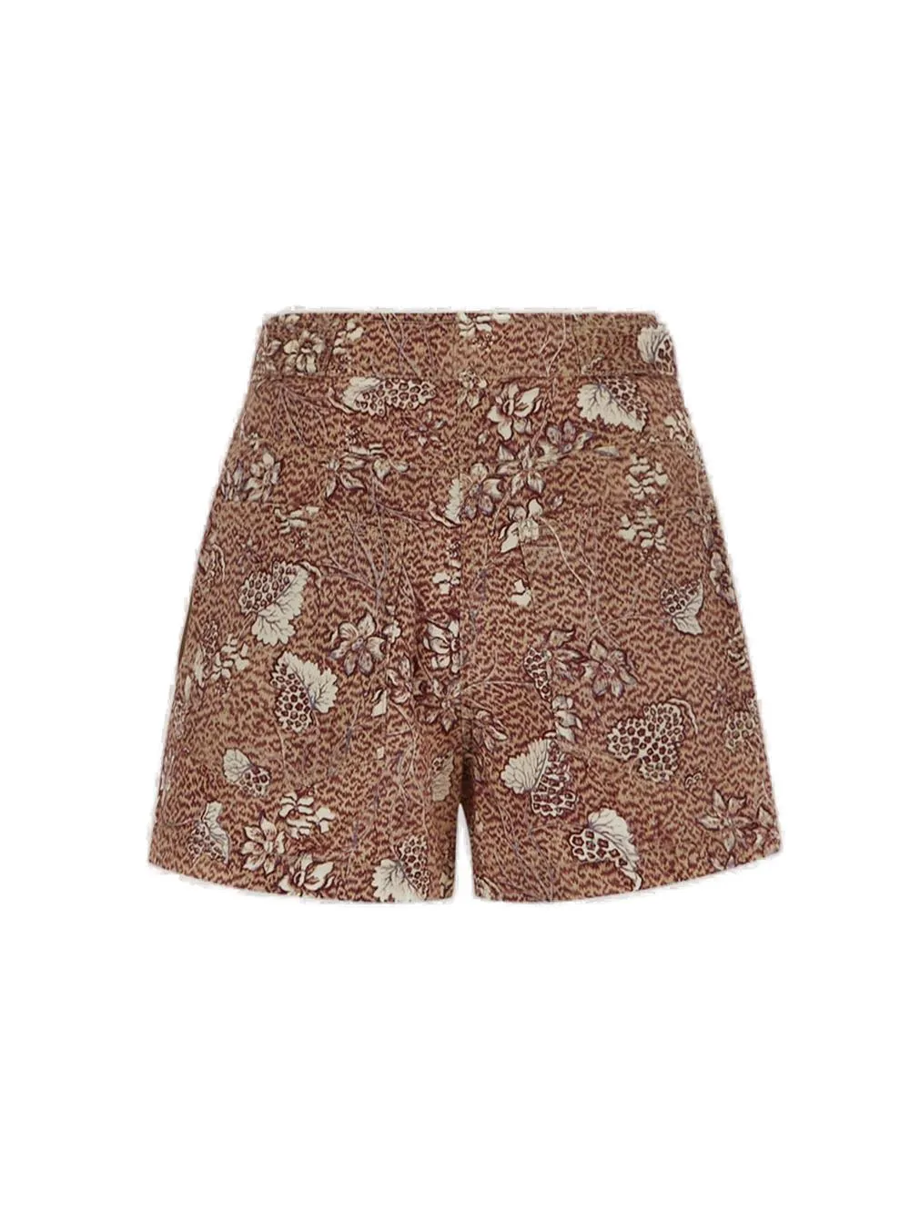 Ulla Johnson Riley Floral Printed High Waist Shorts