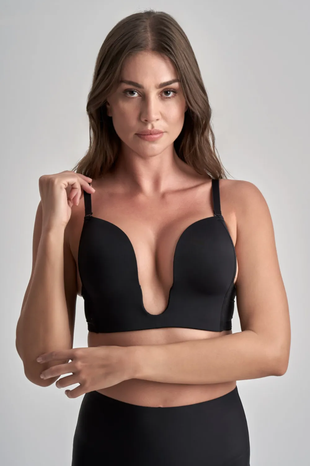 Ultra Plunge Bra in Black