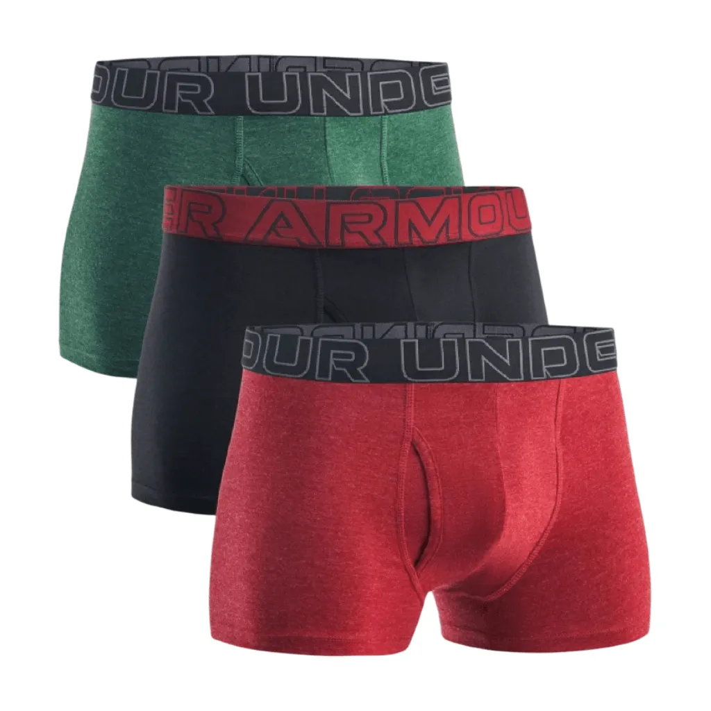 Under Armour 3Pk Performance Cotton 3" Boxer Men