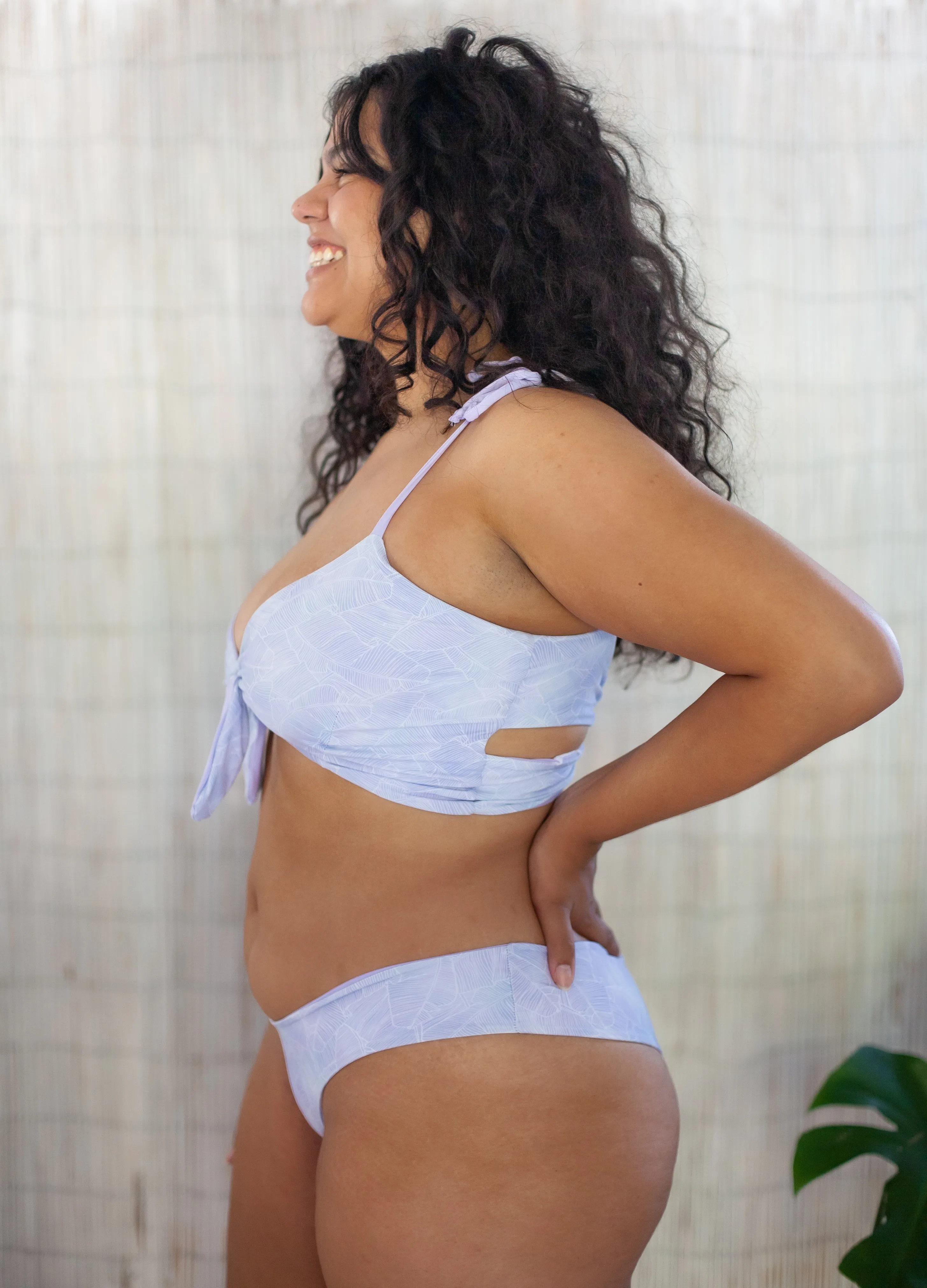 Vahanga Top| Pink Palm   Conch