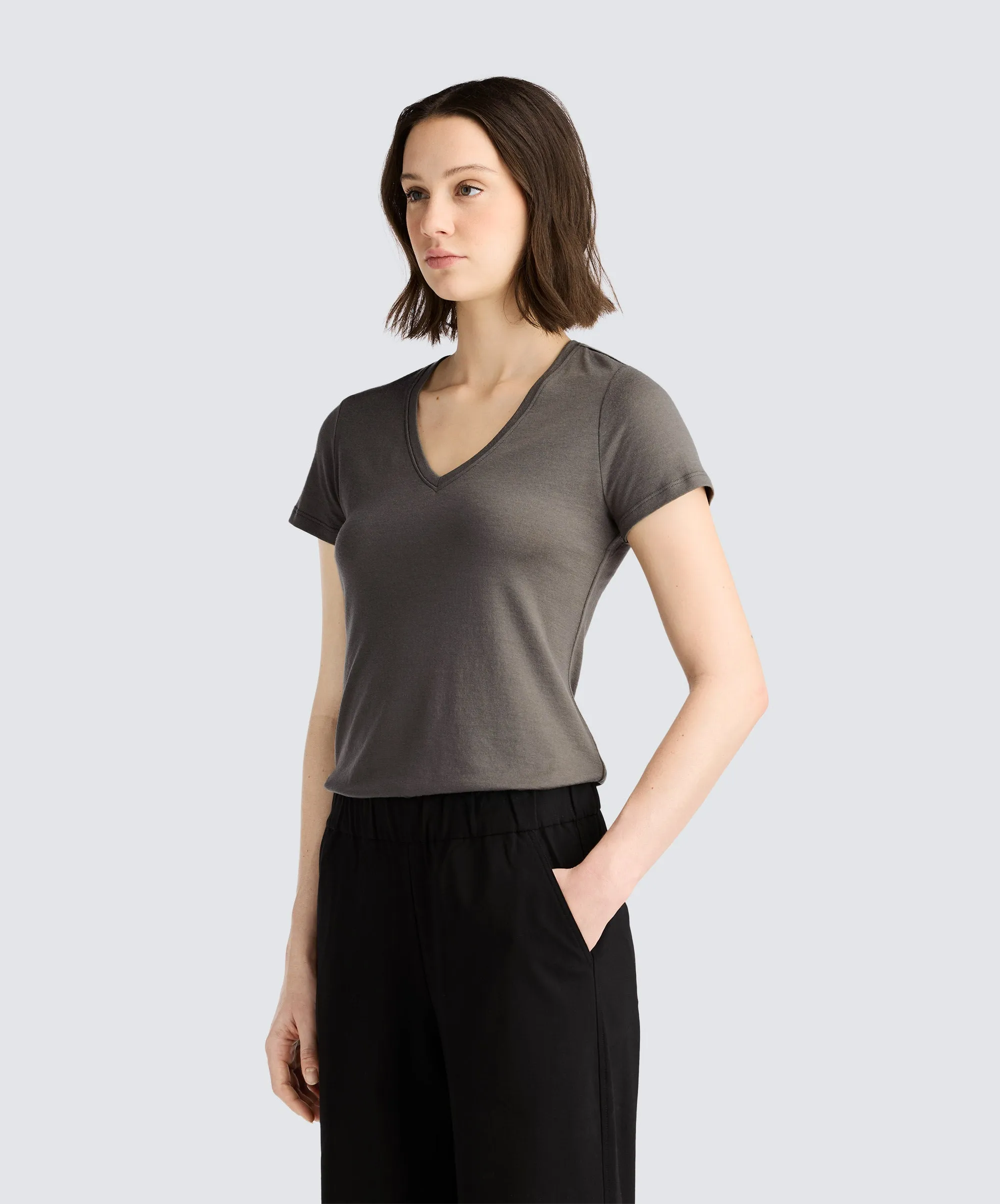 Women's Merino V-Neck T-Shirt