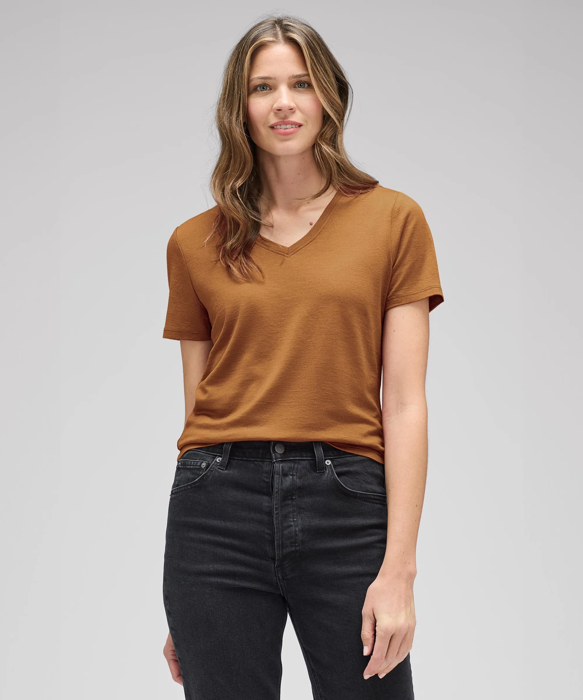 Women's Merino V-Neck T-Shirt