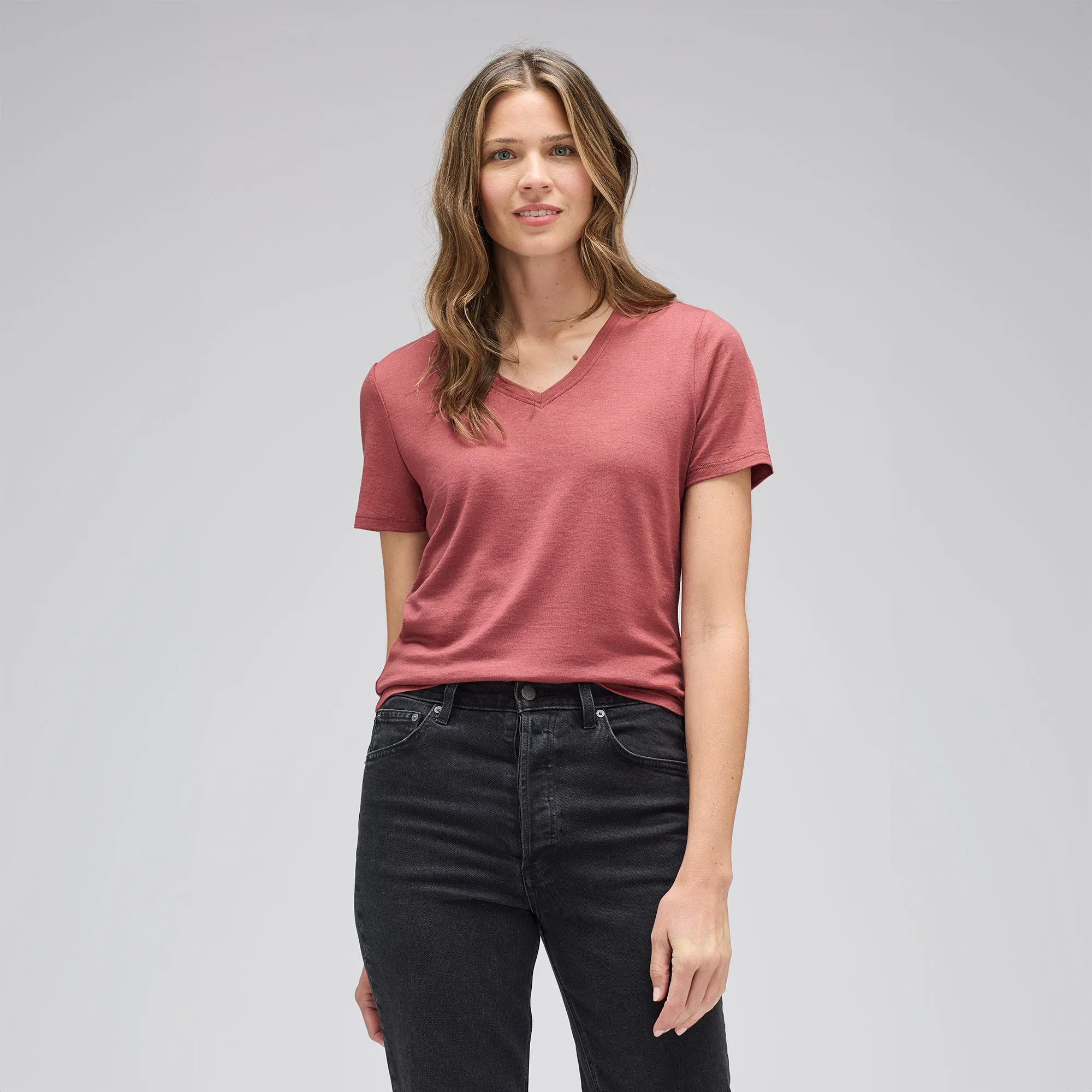 Women's Merino V-Neck T-Shirt