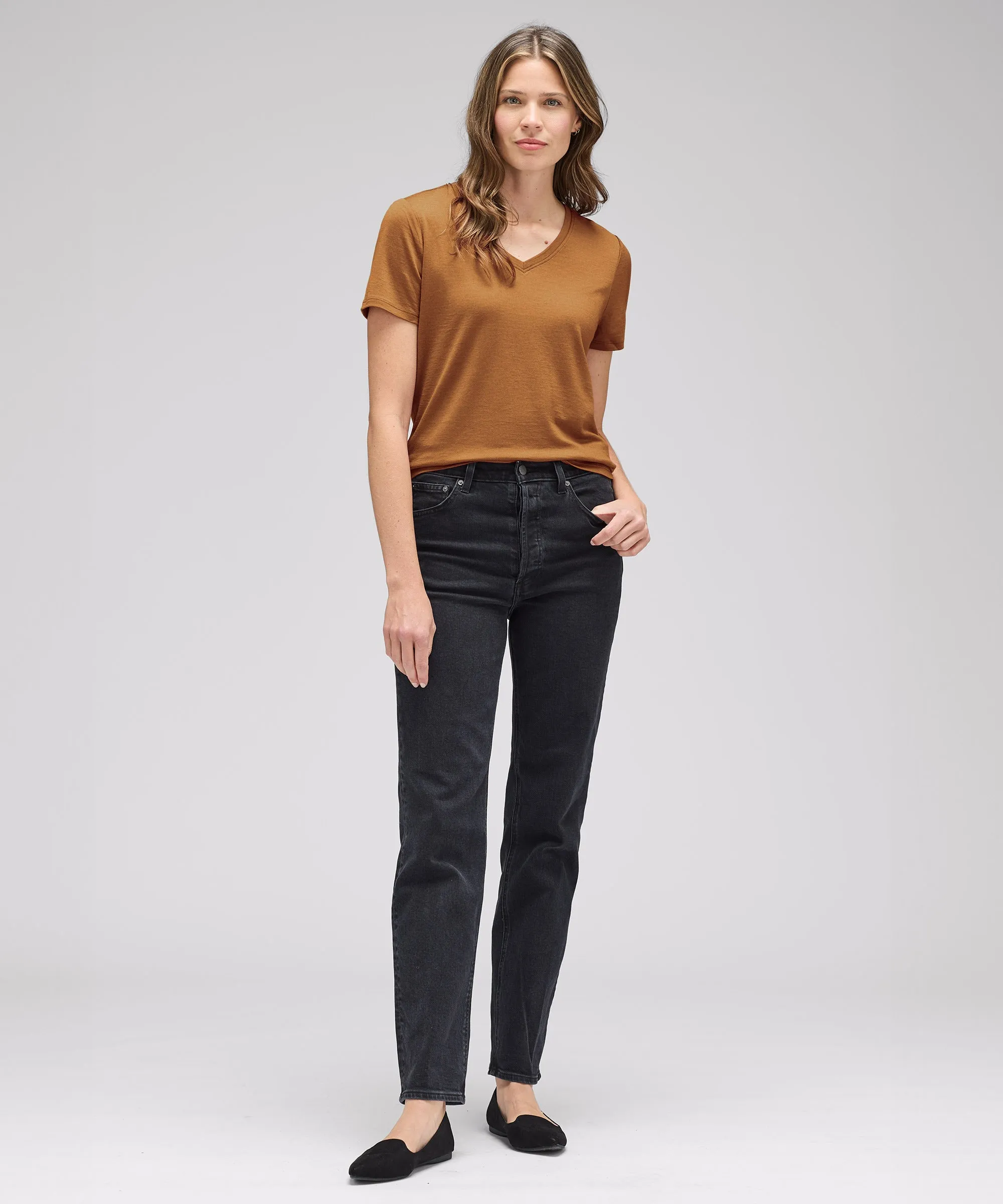 Women's Merino V-Neck T-Shirt
