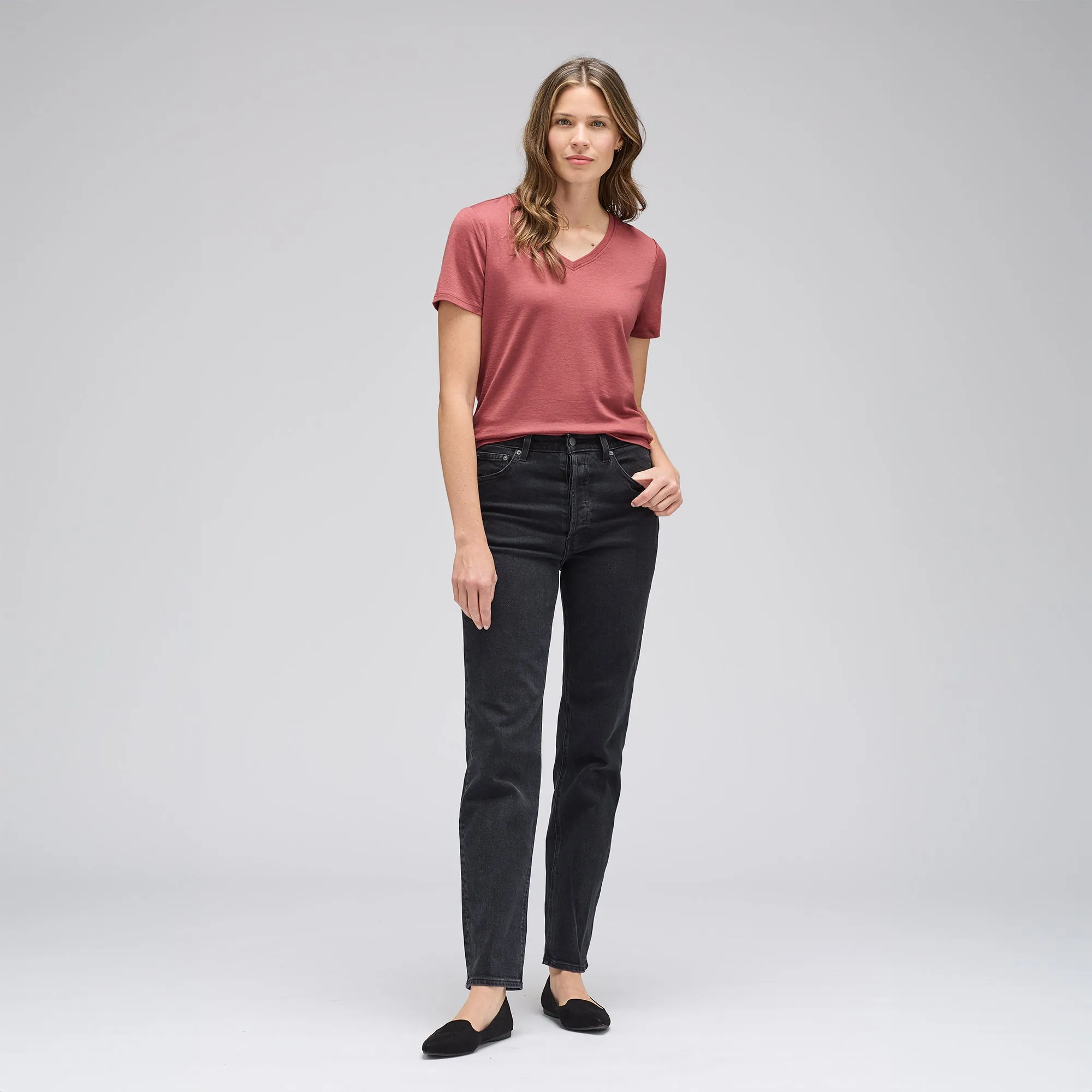 Women's Merino V-Neck T-Shirt