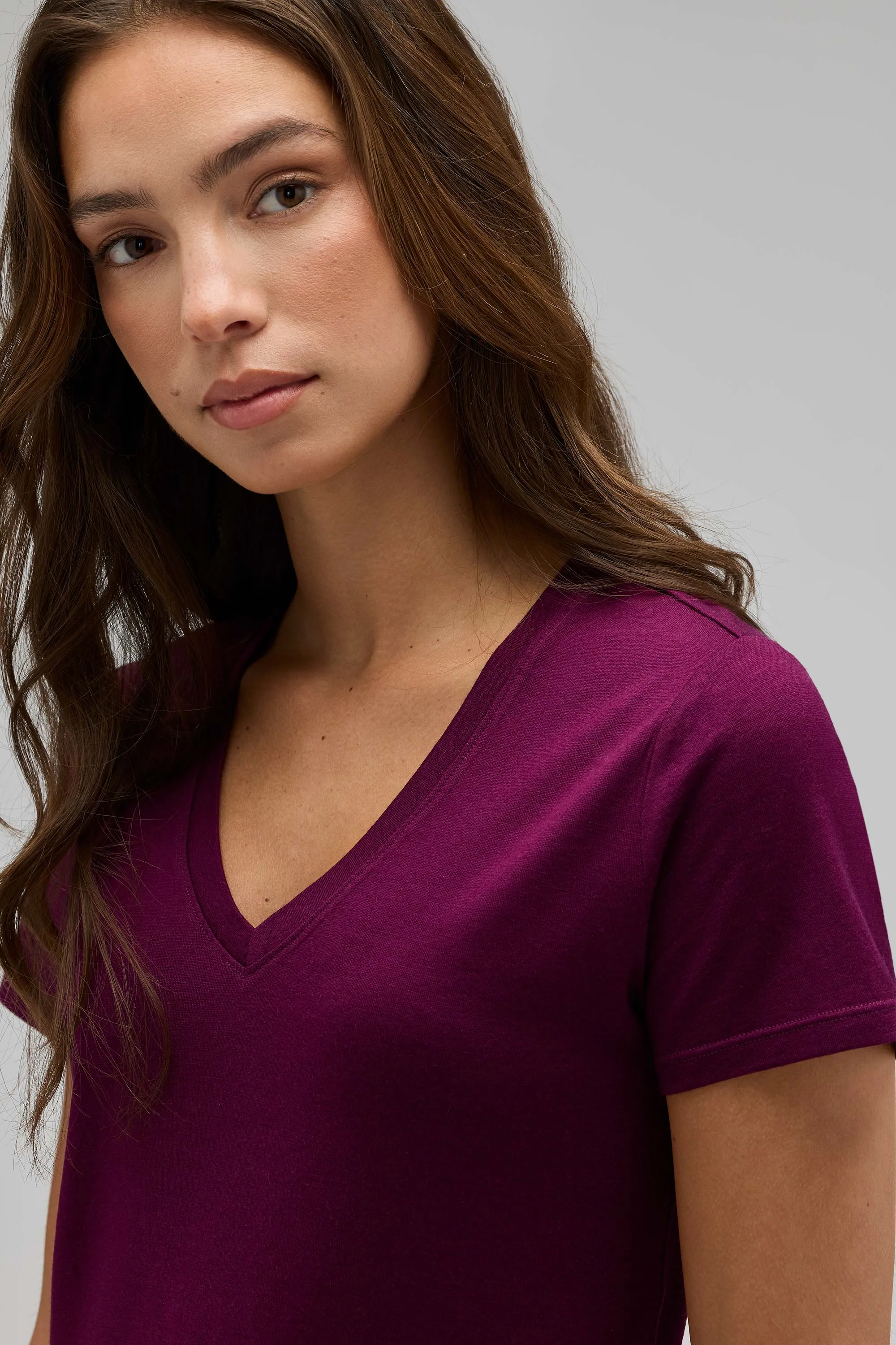 Women's Merino V-Neck T-Shirt