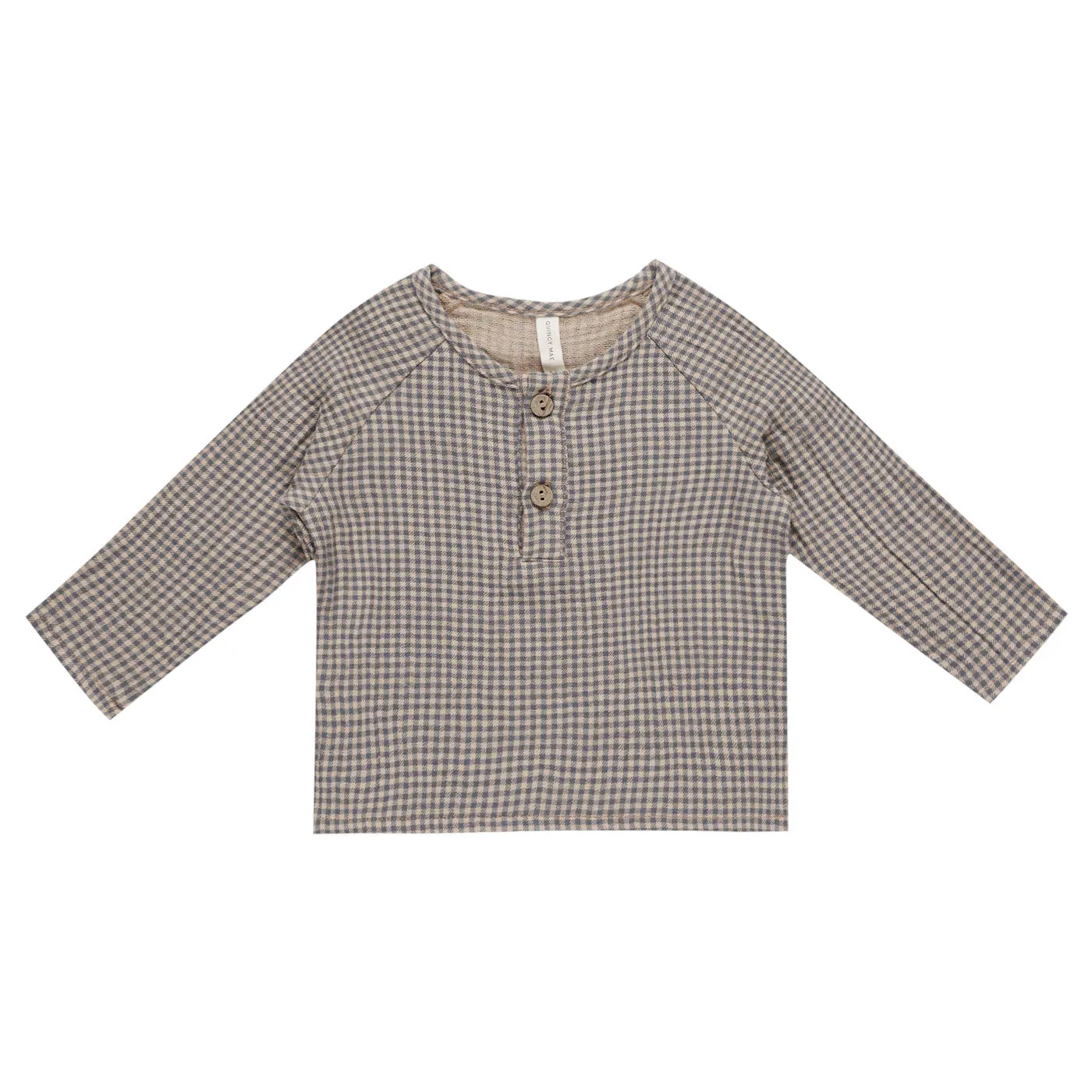 Zion Shirt - Indigo Gingham - FINAL SALE