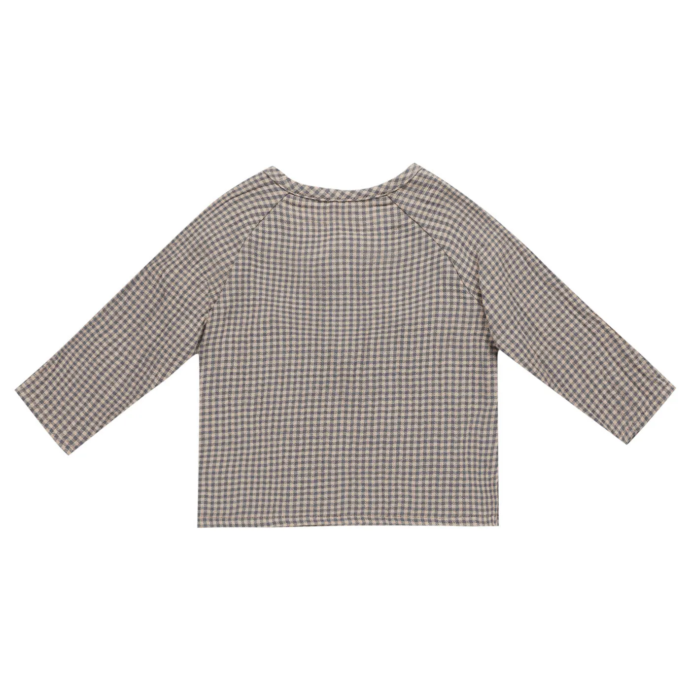 Zion Shirt - Indigo Gingham - FINAL SALE